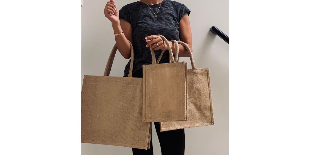 The Eco-friendly and Reusable Burlap Tote Bag